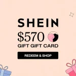 Shein $750 Gift Card Code Generator.